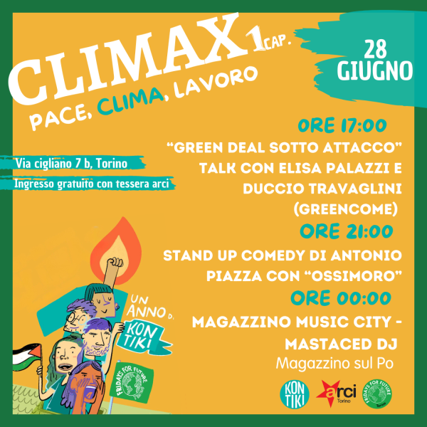 CLIMAX 28 GIUGNO