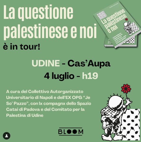 LA QUESTIONE PALESTINESE E NOI