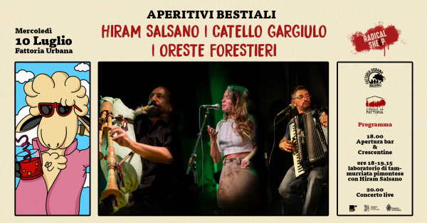 APERITIVI BESTIALI || HIRAM SALSANO | CATELLO GARGIULO | ORESTE FORESTIERI