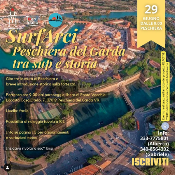 (Surf)Arcibaldo #45 vol. 2 "SUP sul lago d'Idro con Surfarci, percorso panoramico con Arcibaldo"