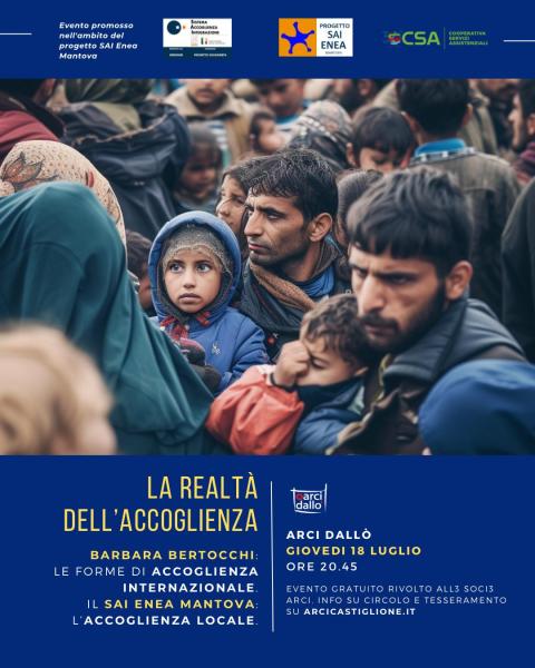 Barbara Bertocchi e Sai Enea Mantova: La realtà dell’Accoglienza