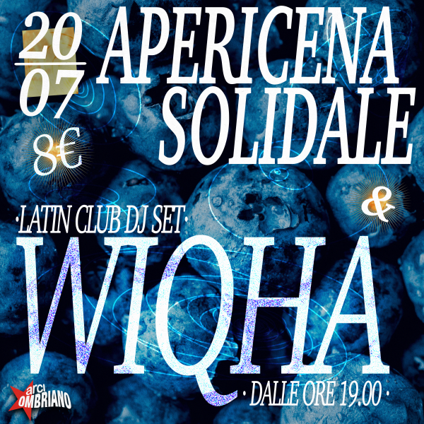 Apericena solidale + wiqua latin club dj set