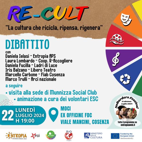 NoBorders Festival - Dibattito "Re-cult"
