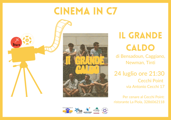 Cinema in C7 | Proiezione del film Il grande caldo