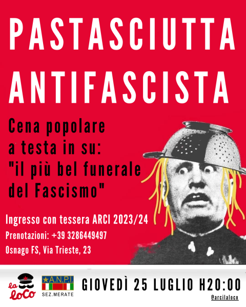 PASTASCIUTTA ANTIFASCISTA