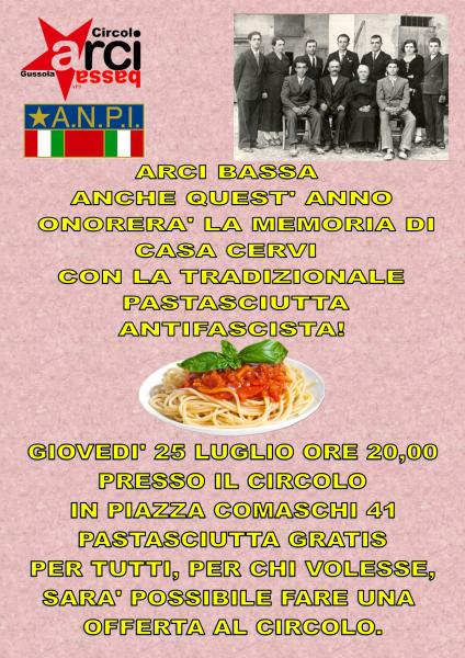 PASTASCIUTTA ANTIFASCISTA