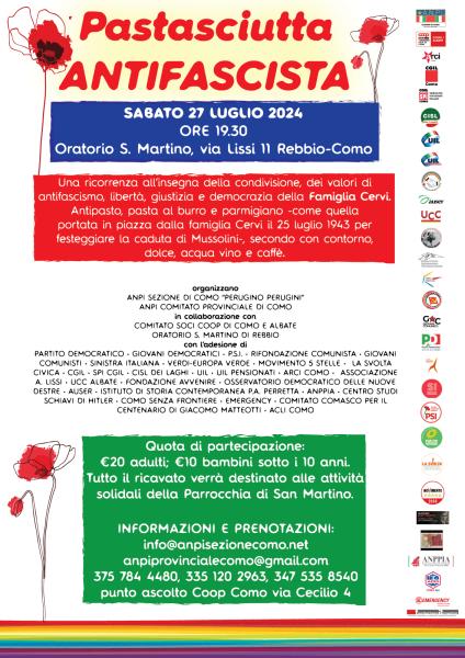 27 luglio/ Pastasciutta antifascista