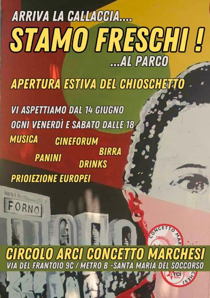 Apre il baretto esterno VENERDI E SABATO SERA