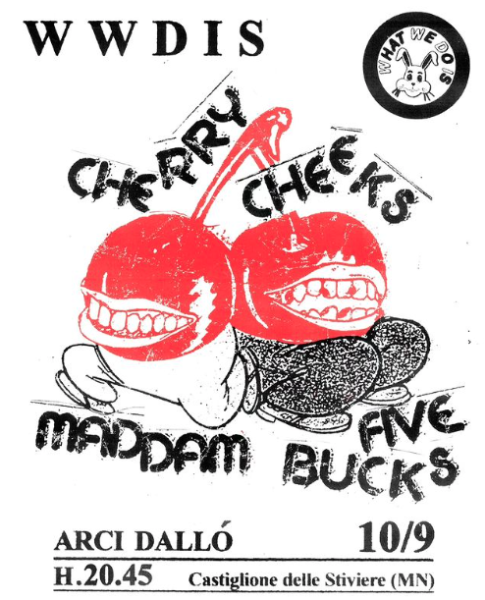 CHERRY CHEEKS + MADDAM + FIVE BUCKS