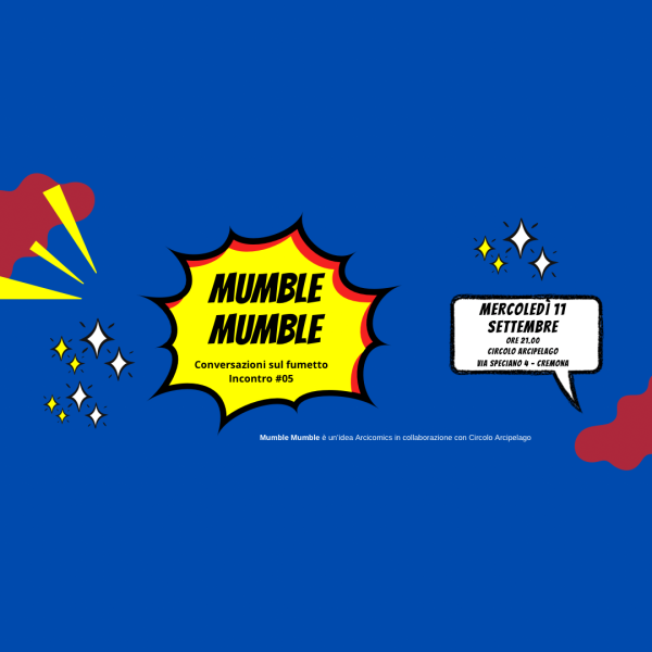 Mumble Mumble - Conversazioni sul Fumetto