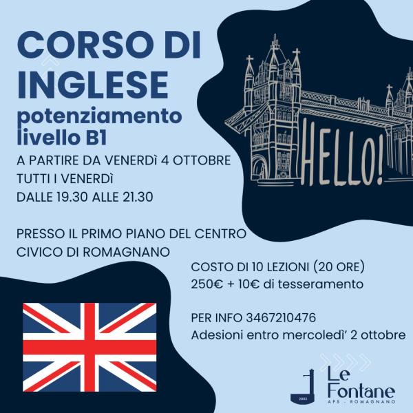 Corso di inglese