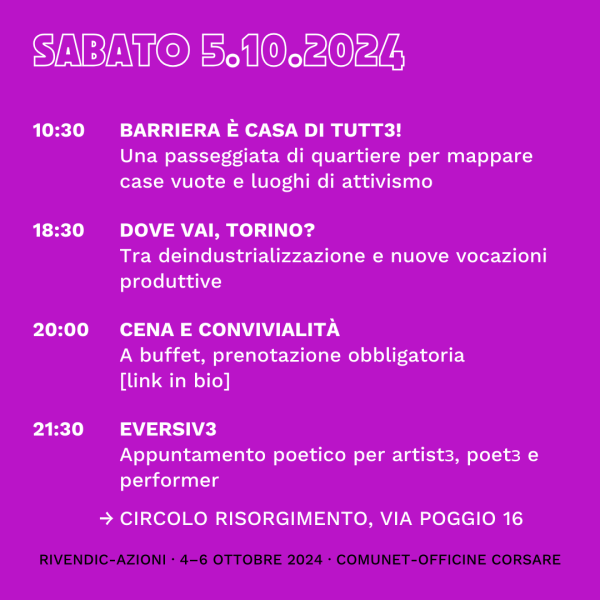 RivendicAzioni - Giorno 2