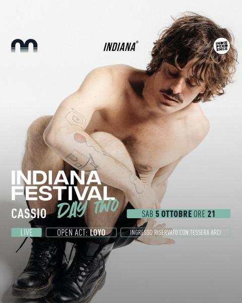Indiana Festival day 2: Cassio – open act: Loyo