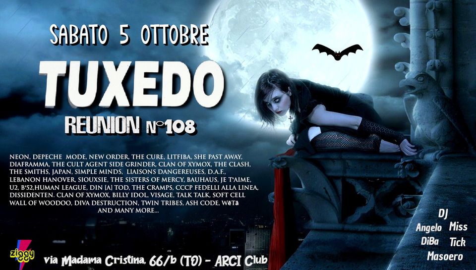 Tuxedo Reunion n°108 allo Ziggy Club