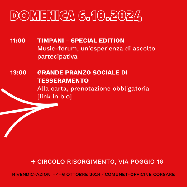 RivendicAzioni - Giorno 3