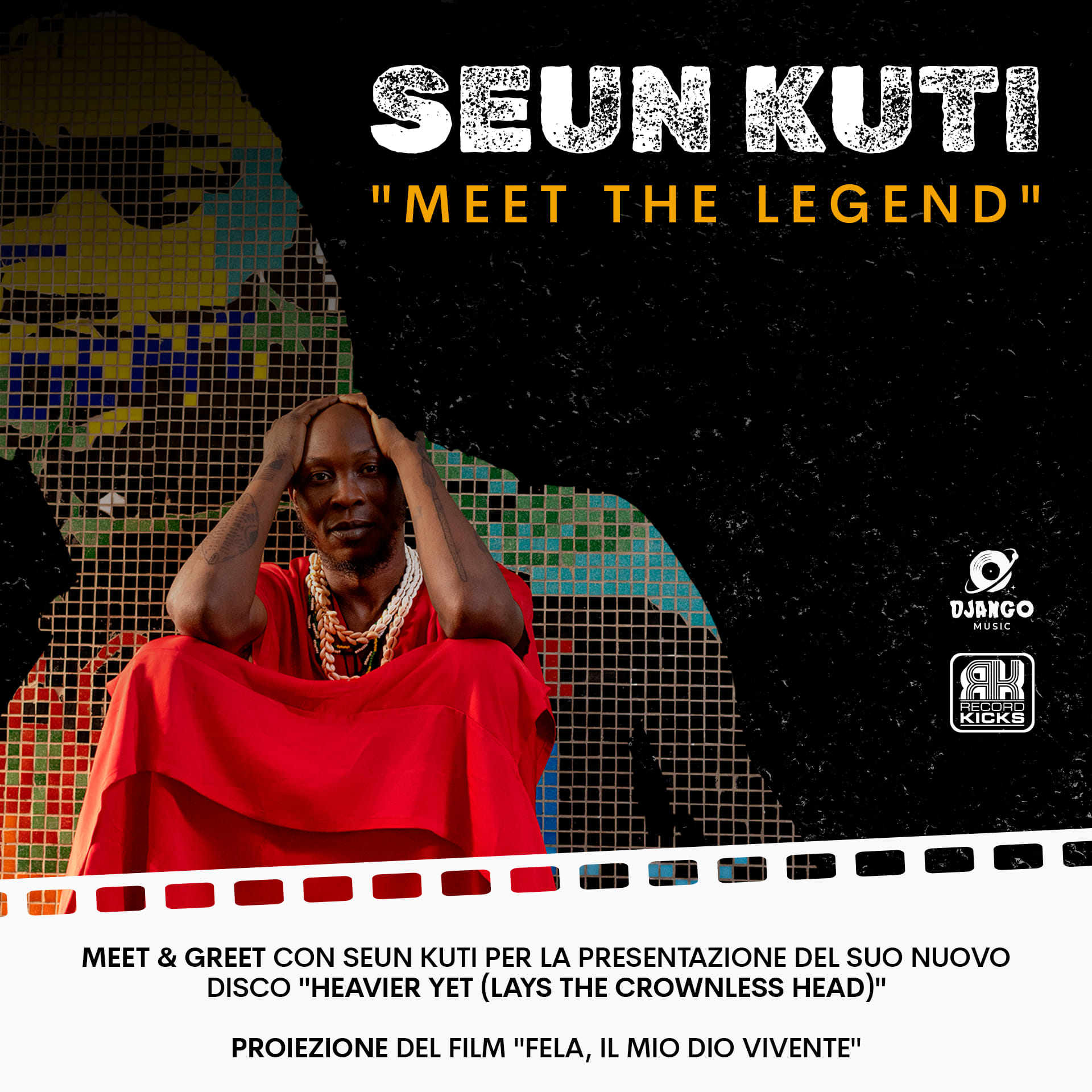 SEUN KUTI Torino "Meet the legend"