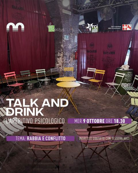 TALK&DRINK 2.0 – Rabbia e conflitto