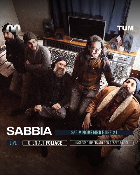 Sabbia – open act: Foliage
