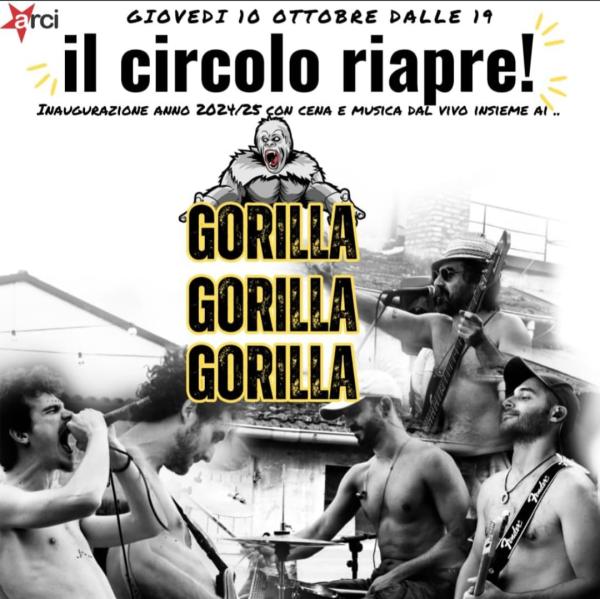 Apertura del circolo con concerto live