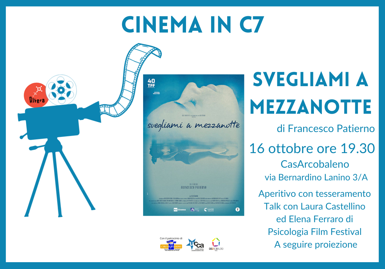 Cinema in C7 | Proiezione di Svegliami a Mezzanotte
