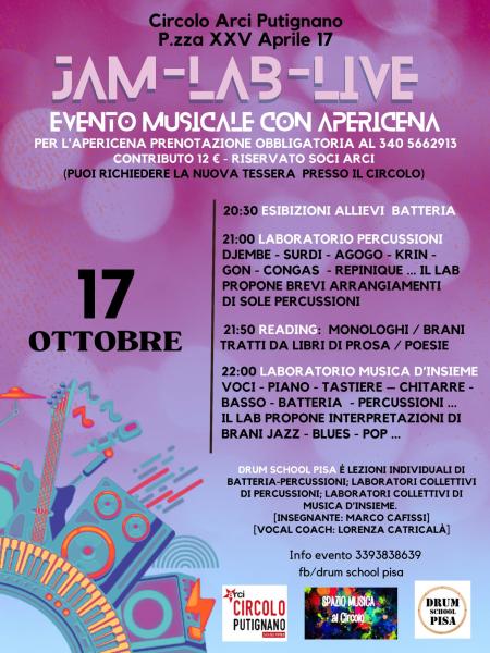 Jam Lab live
