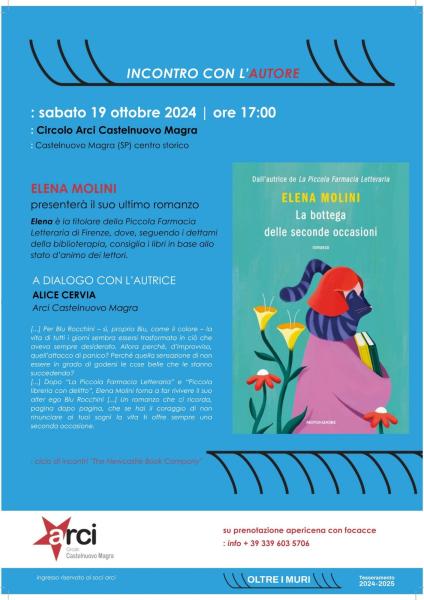 Incontro con l'autore: Elena Molini - La Bottega delle Seconde Occasioni