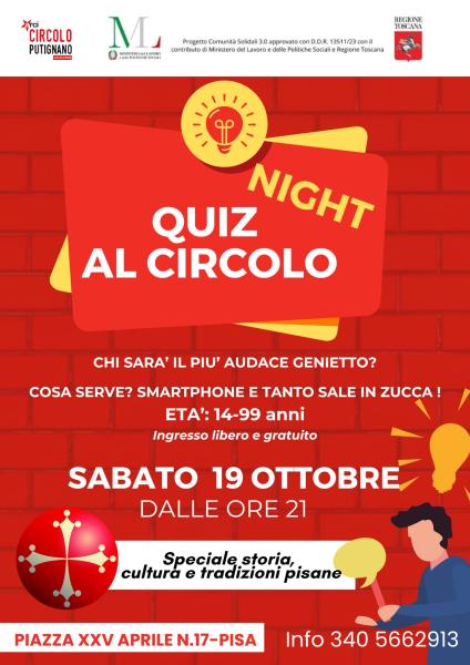 Quiz night al circolo