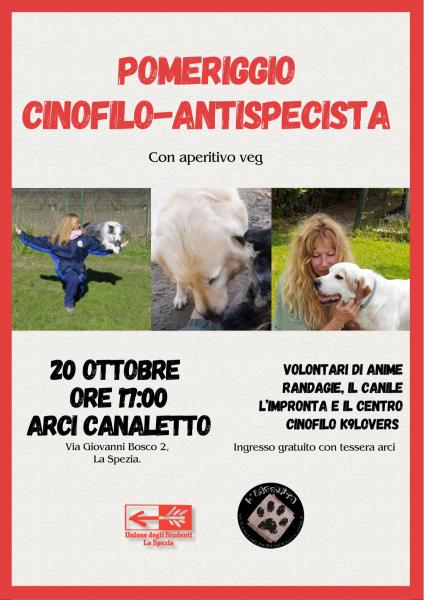 POMERIGGIO CINOFILO-ANTISPECISTA
