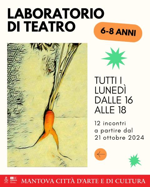 LABORATORIO DI TEATRO GIOCO 6-8 ANNI