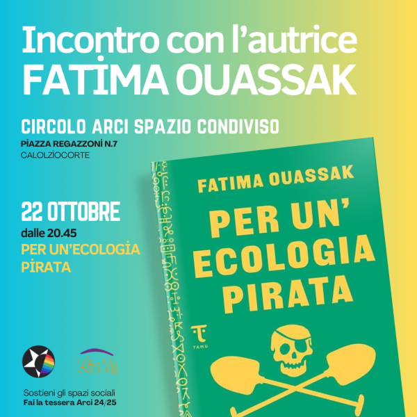Presentazione libro e incontro con Fatima Ouassak