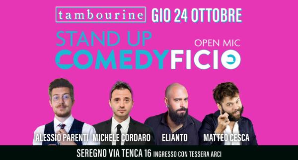 STAND-UP COMEDYFICIO: MICHELE CORDARO – MATTEO CESCA – ELIANTO