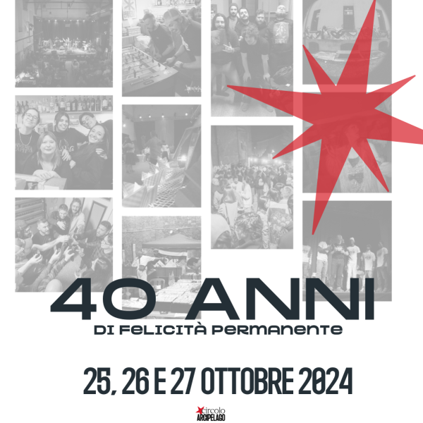 40 ANNI DI FELICITÁ PERMANENTE - Colazione, Tavola Rotonda, Human Library, Sipolo Live