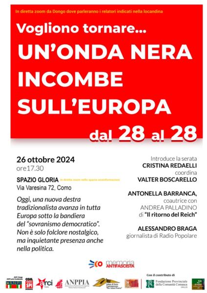 26 ottobre/ Il ritorno del Reich