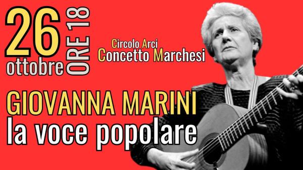 GIOVANNA MARINI la voce popolare