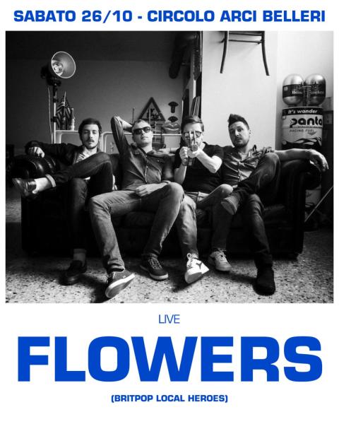 LIVE! - FLOWERS + DJ-SET di NEBULA QUEEN
