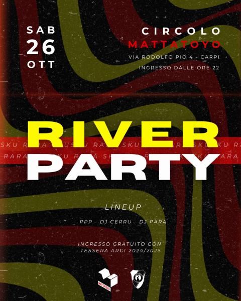 La festa della River