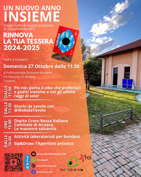 Nuovo anno con Socialmente APS