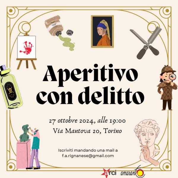 APERITIVO CON DELITTO