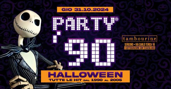 𝐏𝐀𝐑𝐓𝐘 𝟗𝟎®  𝐇𝐀𝐋𝐋𝐎𝐖𝐄𝐄𝐍 ✦ Tutte le HIT dal 1990 al 2005 ✦