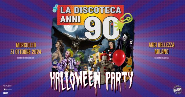 LA DISCOTECA ANNI '90 - MEGAMIX HALLOWEEN PARTY