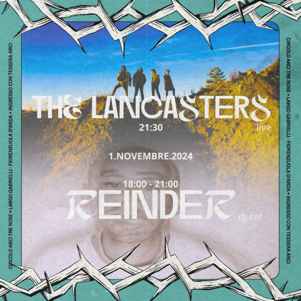 APERITIVO + REINDER dj-set + THE LANCASTERS live