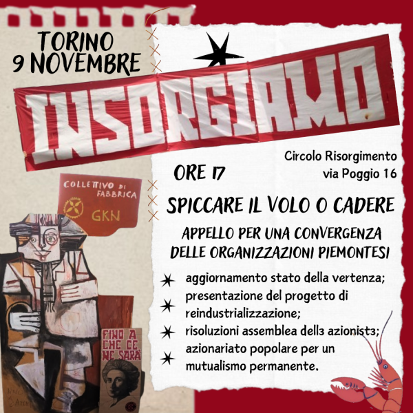 Ex GKN - Spiccare il volo o cadere