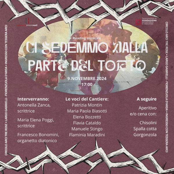 CI SEDEMMO DALLA PARTE DEL TORTO