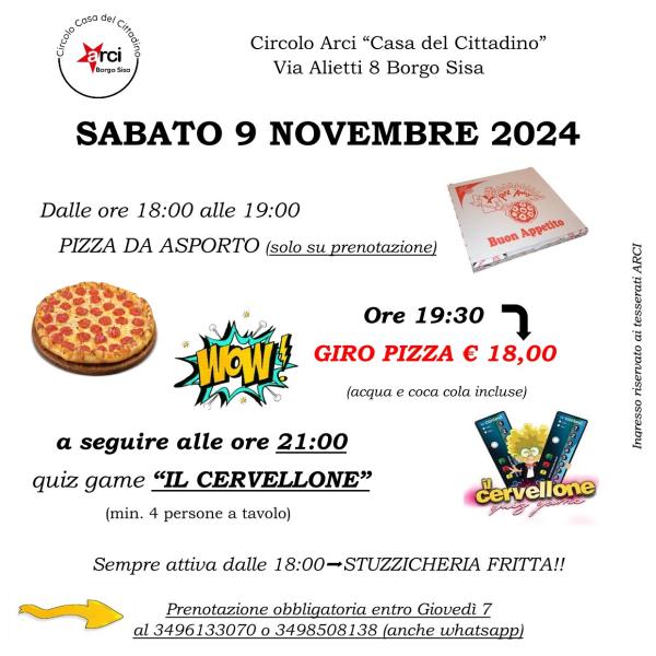 CERVELLONE e GIROPIZZA!
