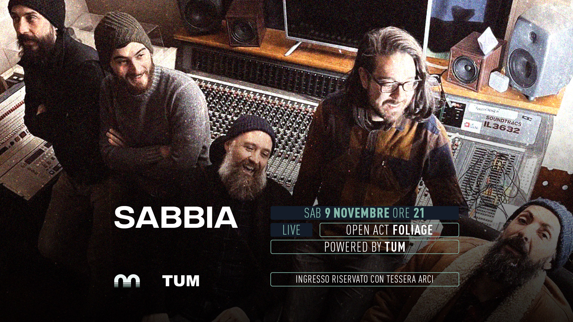Sabbia + Foliage Live @ Magazzino Sul Po