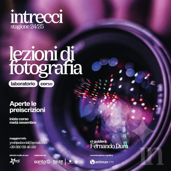 LEZIONI DI FOTOGRAFIA - Intrecci