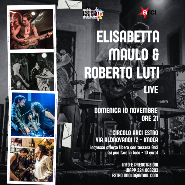 ELISABETTA MAULO E ROBERTO LUTI live