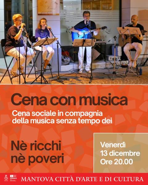CENA CON MUSICA - Ne Ricchi Ne Poveri