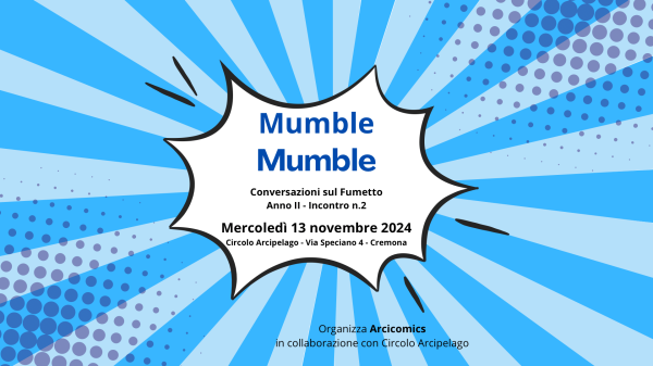 Mumble Mumble - Conversazioni sul Fumetto