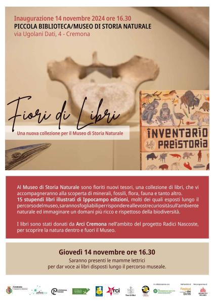 FIOR DI LIBRI! Una nuova collezione per il Museo di Storia Naturale